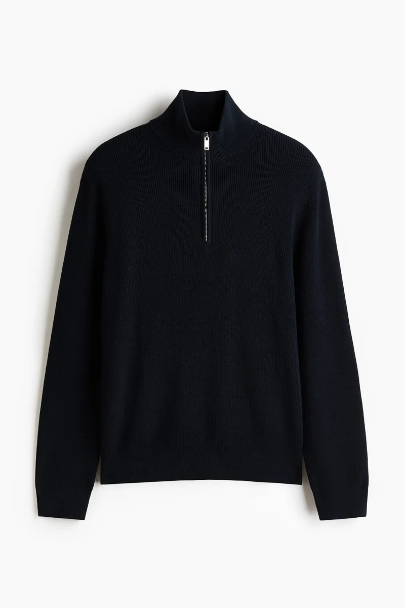 H&M  Regular Fit Zip-top jumper for Men | Best Price UAE