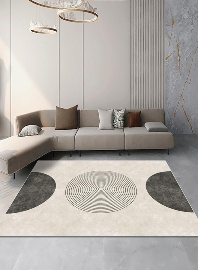 LEDIN Area Rugs Abstract Rug Modern Rugs Living Room Soft Short Pile Large Rug for Living Room Bedroom Dining Room Home Decor Non-Slip Floor Carpet Mat(160x230cm) - Image 1