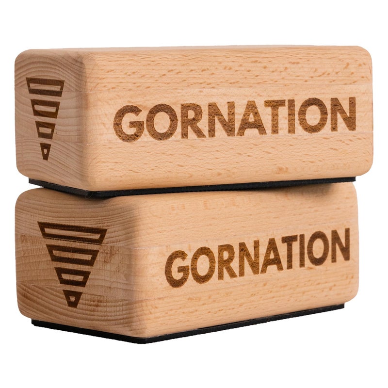 GORNATION كتل الوقوف على اليدين GORNATION® (زوج واحد) - يحسن التوازن والتنسيق، غير قابلة للانزلاق، مناسبة لجميع المستويات، تزيد من نطاق الحركة، خشب الزان FSC - Image 1