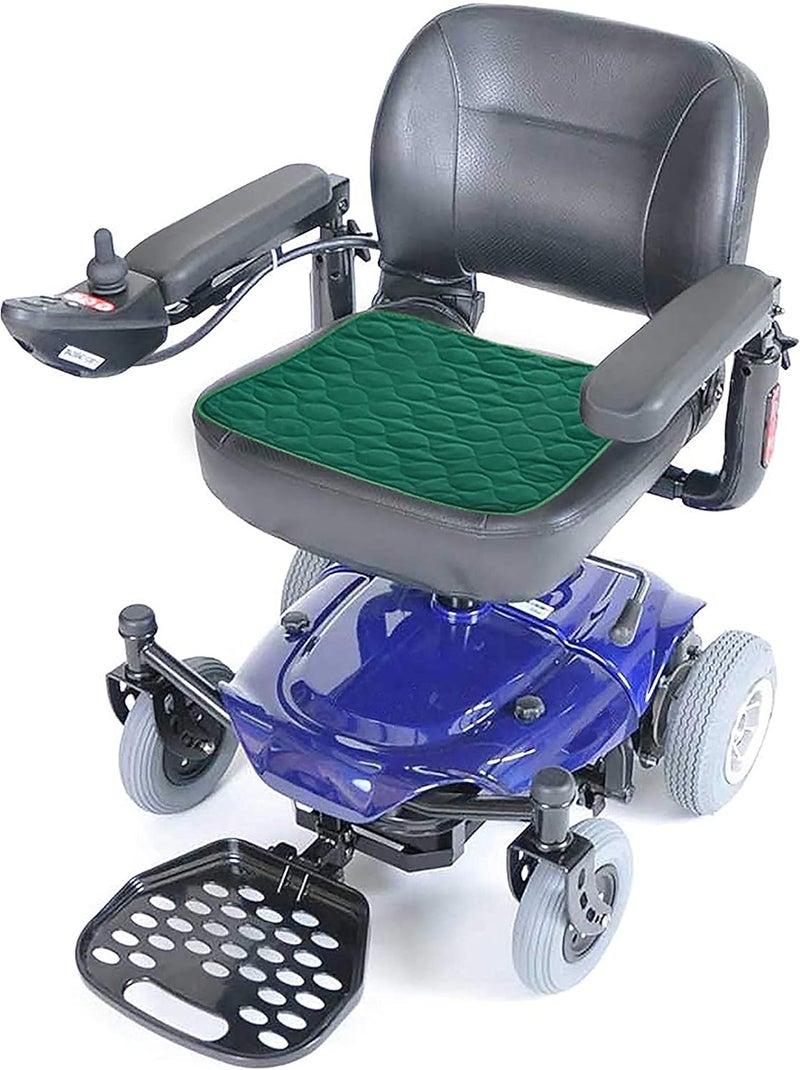 RMS Washable & Reusable Incontinence Chair Pad, Seat Protector, Bed Pad (Green) - Image 2