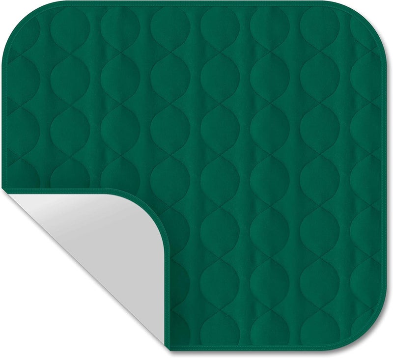 RMS Washable & Reusable Incontinence Chair Pad, Seat Protector, Bed Pad (Green) - Image 1