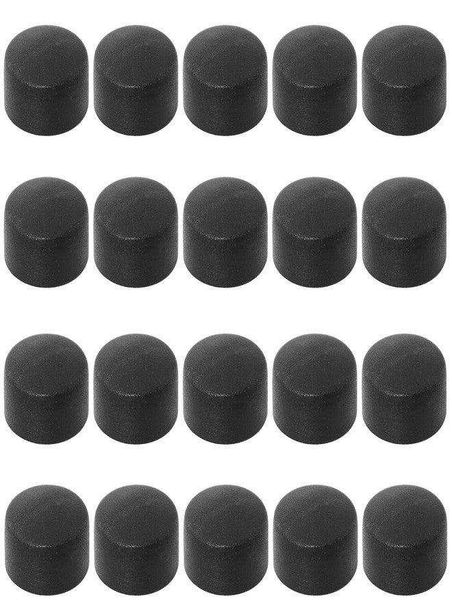 SQXBK 20PCS 12.7mm Foosball End Cap Foosball Table Rod Safety Rubber End Caps Flexible Pipe Post Rubber Cover Tip Protectors - Image 1
