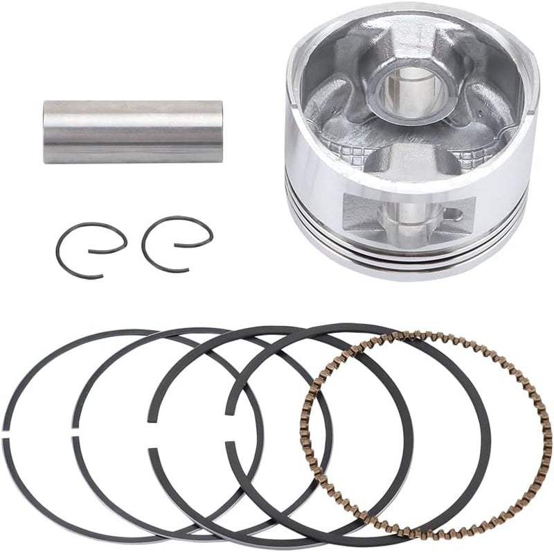 WOOSTAR 57.4mm Piston Ring Kit for GY6 150cc Engine - Image 1