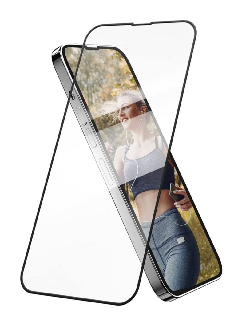 5D Glass Screen Protector Tempered Glass for Apple iPhone 13 Pro / 13 Black