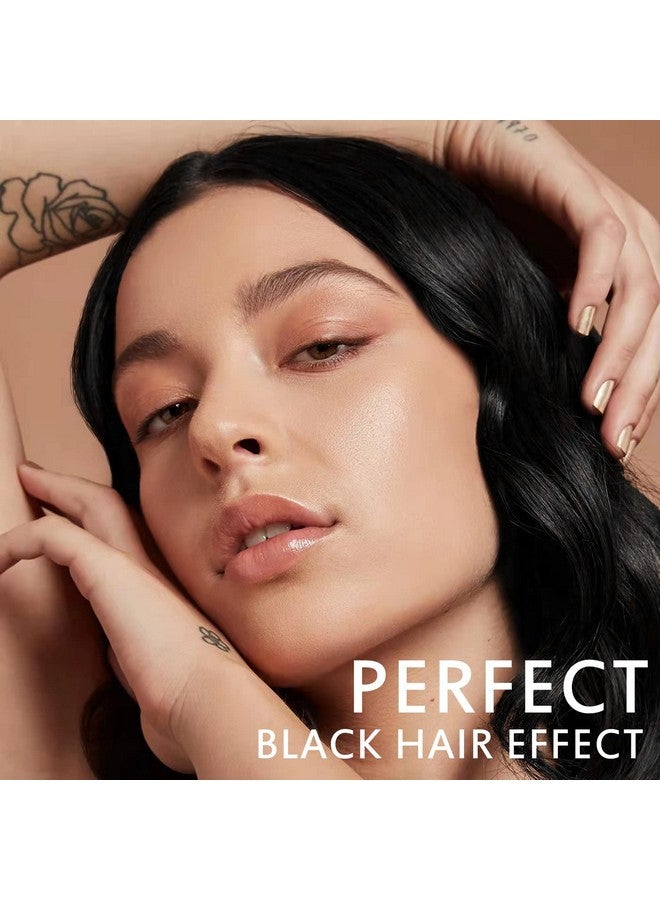 Agthyuve Hair Dye Shampoo 3 In 1 Black Hair Dye 13.5 Fl Oz Black Hair Shampoo Semipermanent Black Hair Dye Shampoo 100% Gray Hair Coverage Effect In 5 Minutes Lasts 30 Days Hair Color Shampoo (Black) - Image 5