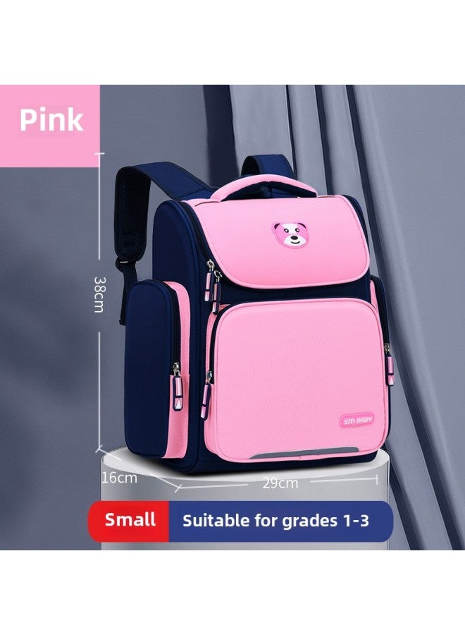 Children's Schoolbag Space Bag Backpack 1-3-6 Grade Primary School Students' Schoolbag Custom Printing Logo-Color:Pink Trumpet  - Image 1
