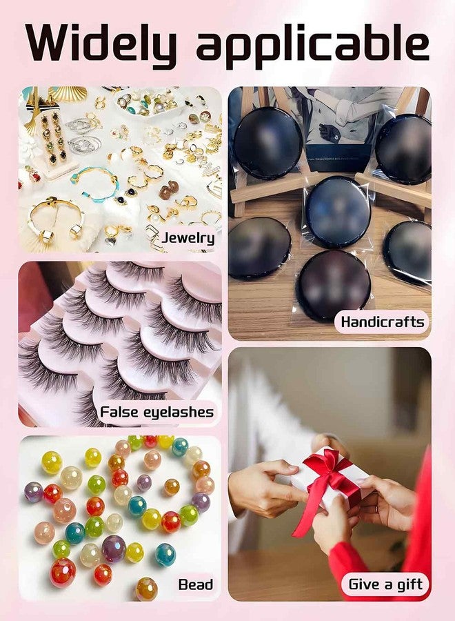DAWZMR 18PCS Press on Nail Cases, Artificial False Nail Storage Box Container with 60 PCS Adhesive Double - Image 5