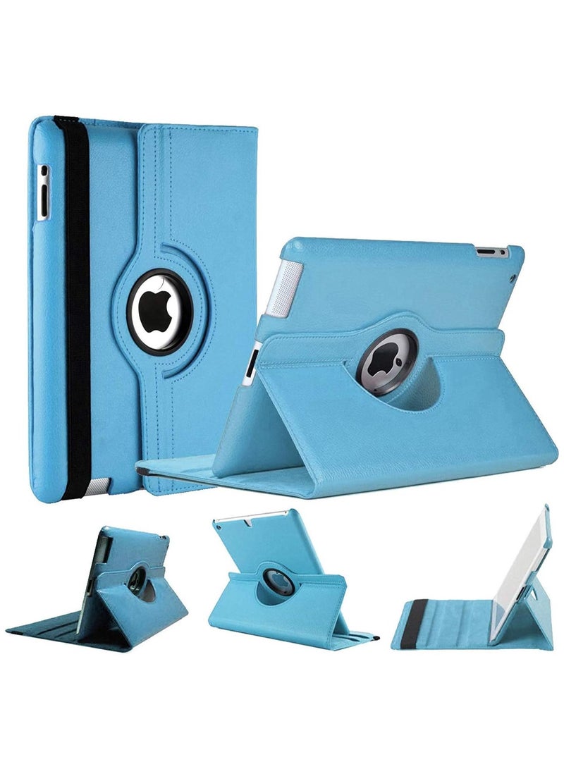 Case Compatible with Apple iPad Mini 5, [Wallet Case] Shockproof PU Leather Book Style Flip Folio 360° Rotating Total Protection Cover With Auto Wake/Sleep - Image 1