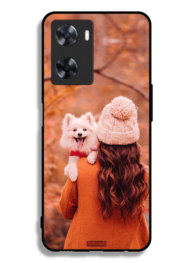 Tolwak Oppo A77s Protective Case Cover Holding Puppy - Image 2