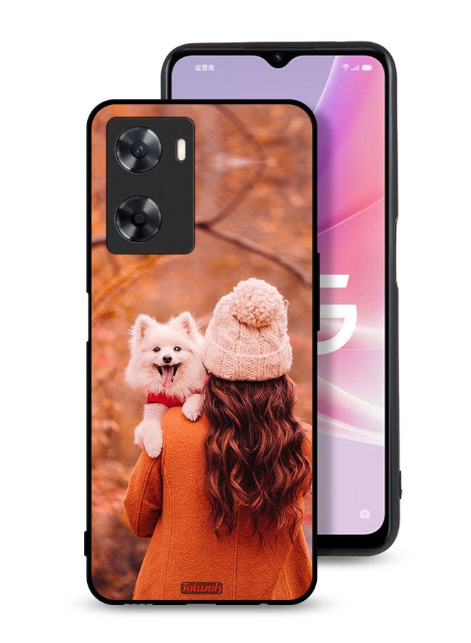 Tolwak Oppo A77s Protective Case Cover Holding Puppy - Image 1