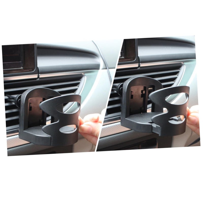 Foldable Black Car Cup Holder Water Bottle Mount Vehicle Truck Beverage Stand - Image 4