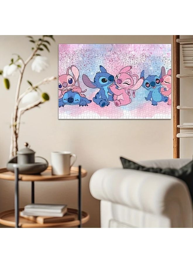 1000 قطعة لغز خشبي ستيتش مصغر لعبة إبداعية ألعاب عائلية ممتعة ديكور منزلي - Image 3