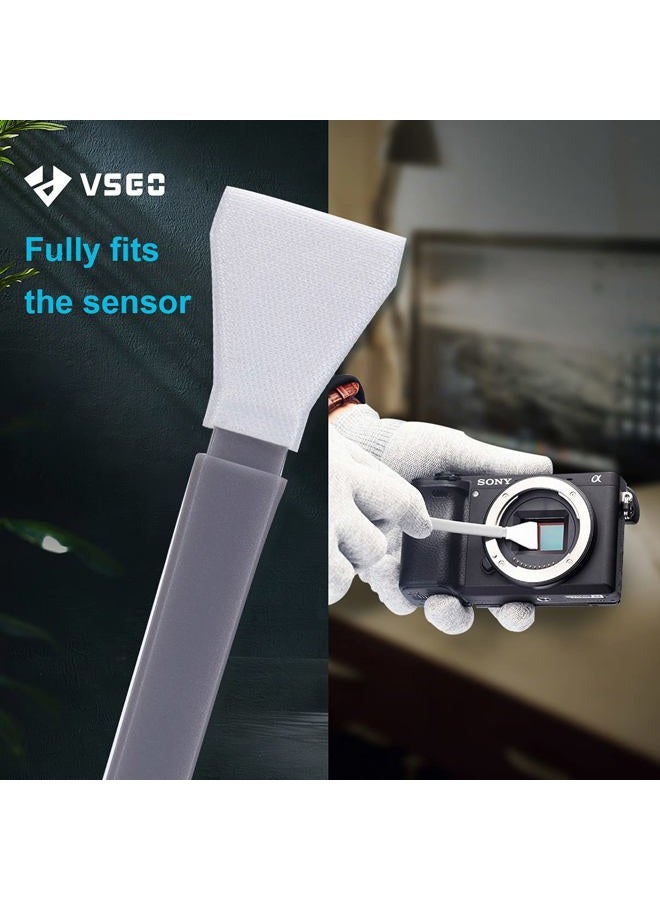 VSGO 12pcs APS-C Camera Sensor Cleaning Kit, Sensor Cleaning Swabs, Compatible with DSLR & SLR Digital Cameras (V-S02-12) - Image 3