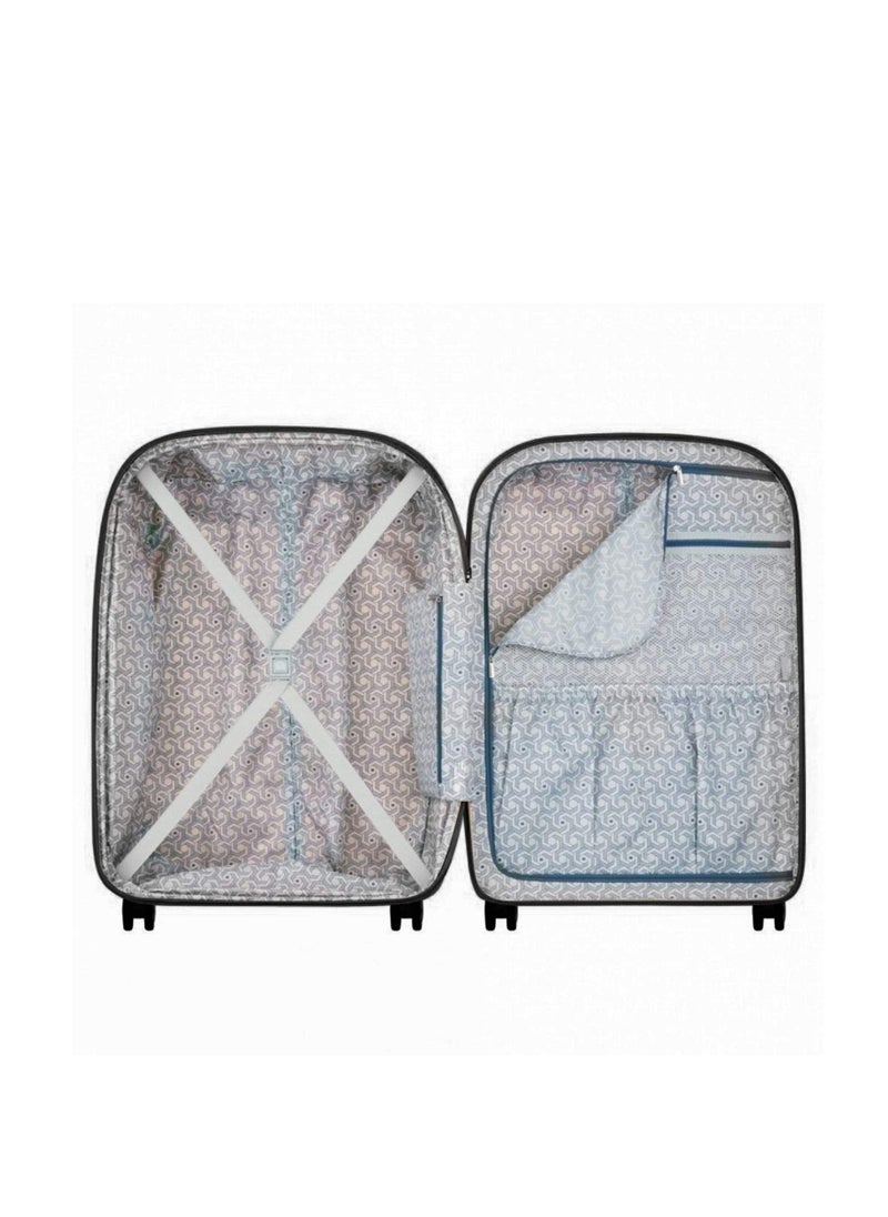 DELSEY Paris Recycled Clavel 55Cm Expandable 4 Double wheel Cabin Luggage Trolley Black  - Image 4