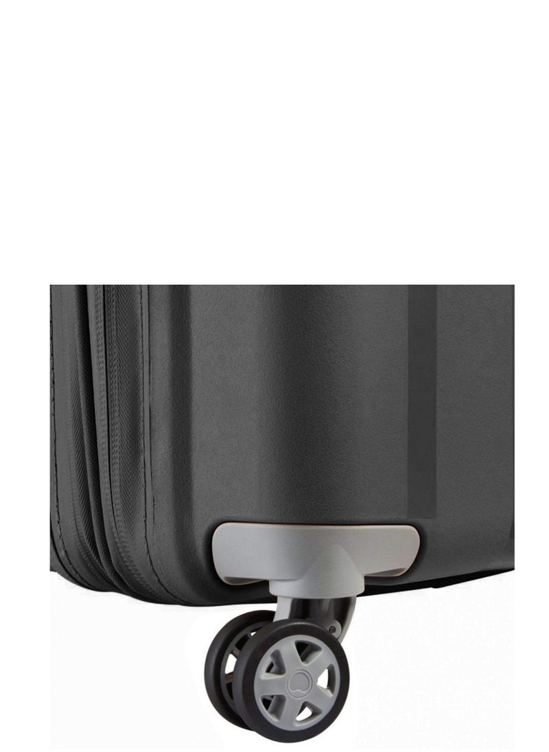 DELSEY Paris Recycled Clavel 55Cm Expandable 4 Double wheel Cabin Luggage Trolley Black  - Image 5