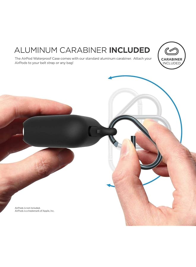 Elago Airpods Waterproof Hang Case Black - Image 3