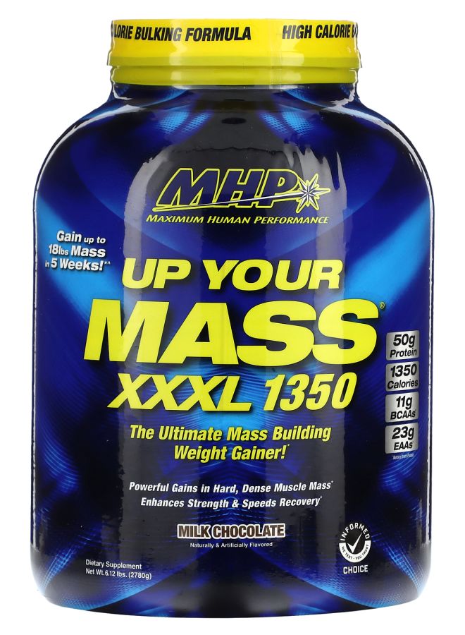 MHP Up Your Mass XXXL 1350 Milk Chocolate 6.12 lbs (2780 g)