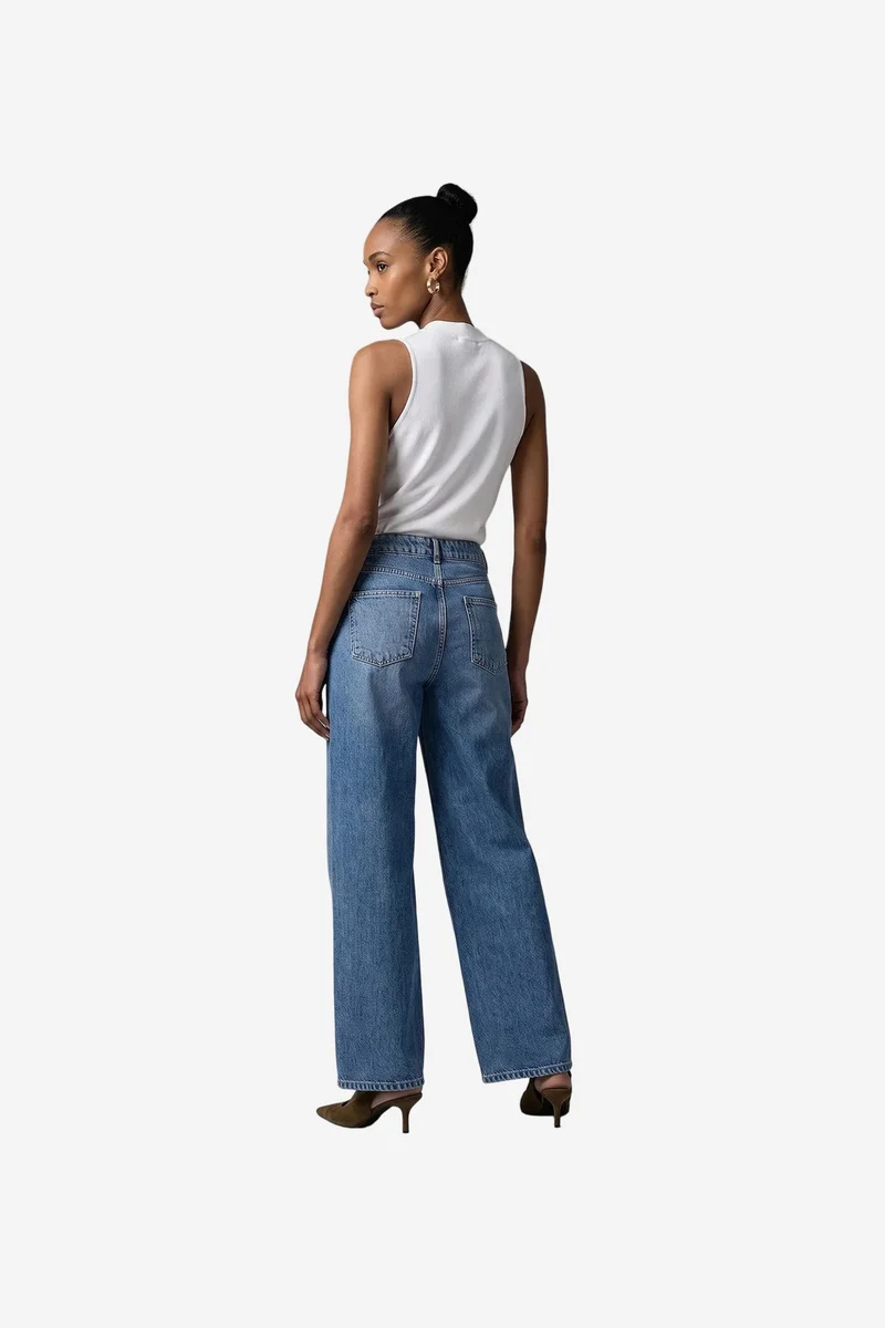 Dilvin Mid Blue Denim DILVIN Women’s Jeans for Women | Best Price UAE