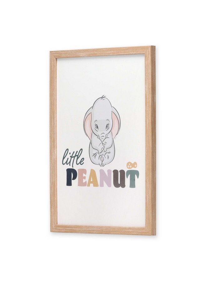 أوبن رود براندز ديكور حائط خشبي مؤطر على شكل فيل دامبو الصغير من ديزني - صورة فيل دامبو رائعة لغرفة الطفل أو الحضانة أو غرفة نوم الأطفال - Image 2