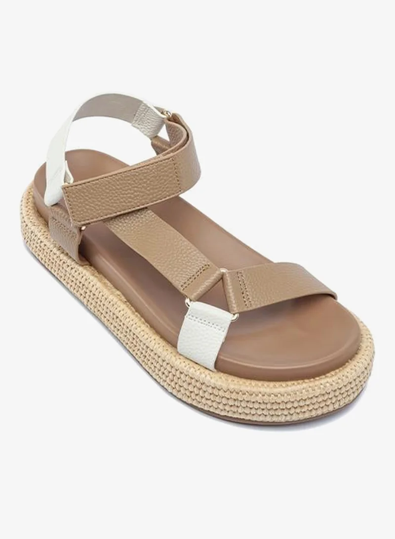 فايور Stylish Velcro Platform Sandal AJ 012