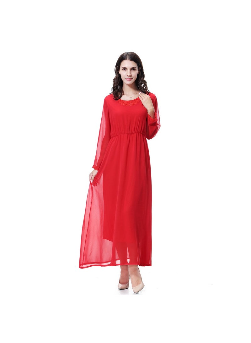 KUYING New Fashion Versatile Long sleeved Dress  - Image 1