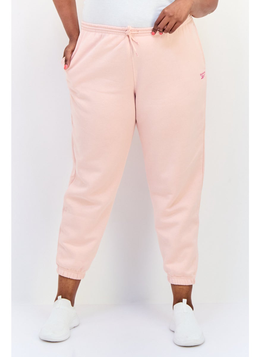 Reebok Women Sportswear Fit Outdoor Sweatpants, Peach  - Image 1