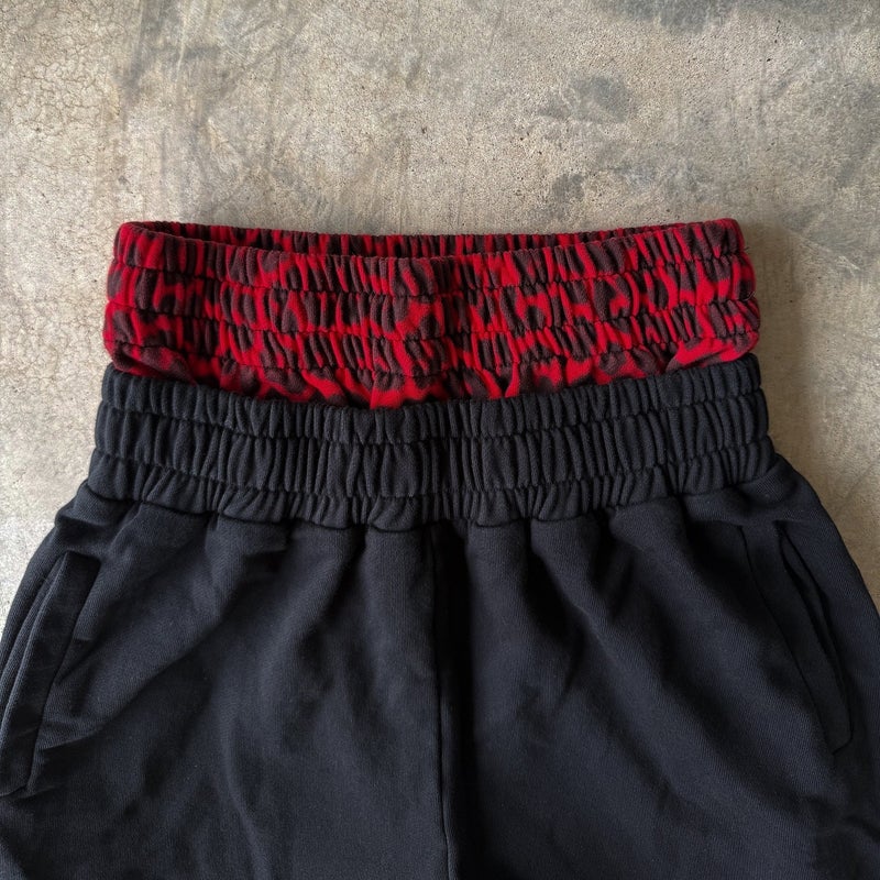 Men's Retro Y2K Loose Fit Sweatpants With Letter Print - Image 3