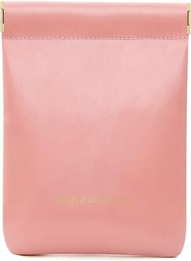 DREHOTRY Makeup Pouch for Women | Waterproof Makeup Bag for Purse, Coin Pouch, and Travel Organizer Case (Pack of 2, Pink) - Image 1
