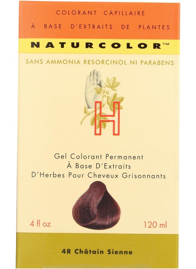 Naturcolor naturcolor Haircolor - Sienna Chestnut Hair Dye, 4 Fl Oz (4R)  - Image 2