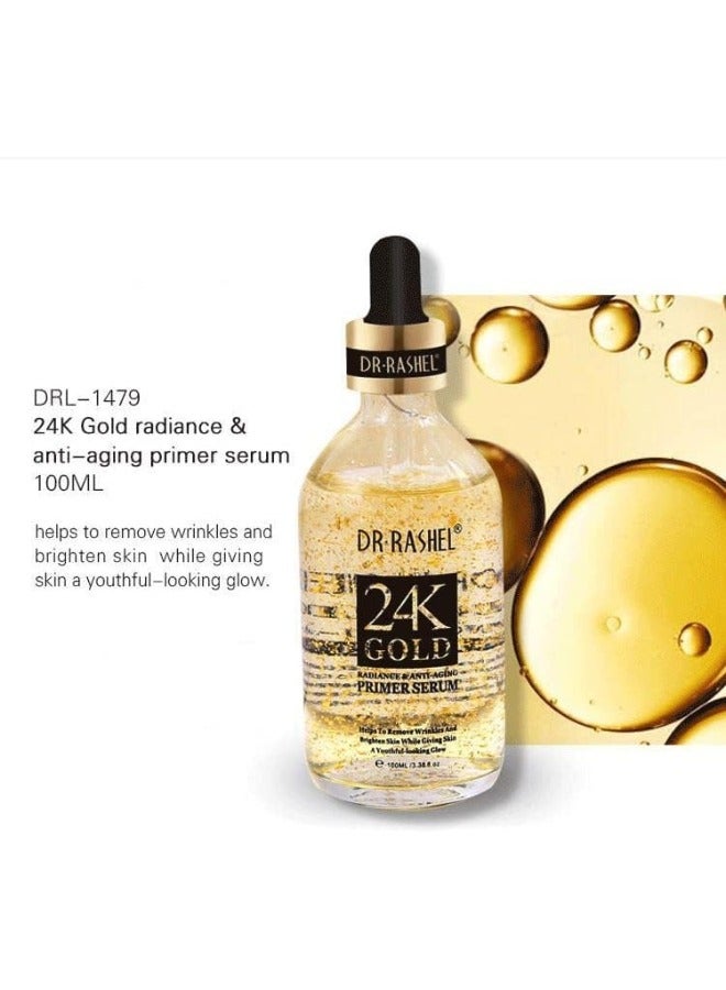 دكتور راشيل Gift set24K Gold Radiance And Anti-Aging Skin Care 5 Piece Set - Image 3