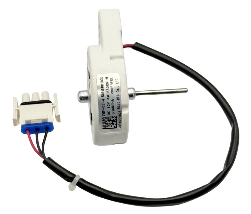 IXGPUTS ZWF-02-4 50240401000S Refrigerator Fan Motor for Midea Ronshen Hisense Meiling Refrigerator Freezer, DC12V 4 Watts Fan Motor - Image 5