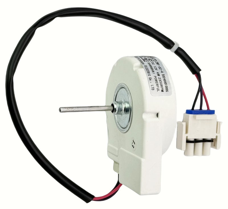 IXGPUTS ZWF-02-4 50240401000S Refrigerator Fan Motor for Midea Ronshen Hisense Meiling Refrigerator Freezer, DC12V 4 Watts Fan Motor - Image 3