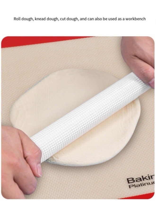 22.8cm Round Non-stick Silicone Baking Mat Kneading Mat for Cake Macaron Kitchen Tools - Image 4