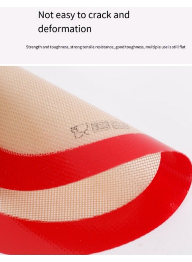 22.8cm Round Non-stick Silicone Baking Mat Kneading Mat for Cake Macaron Kitchen Tools - Image 5