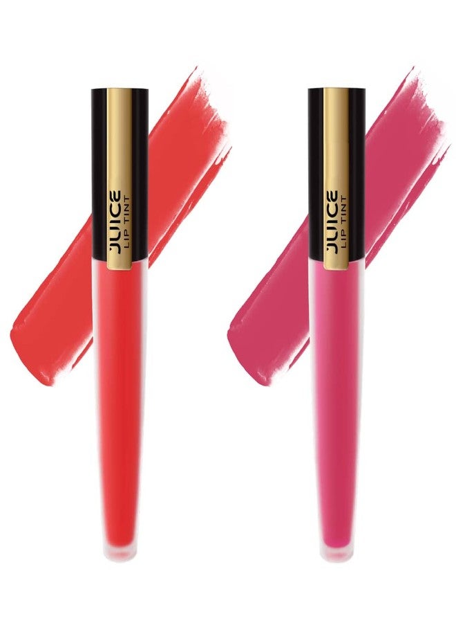 جوس مجموعة أحمر شفاه مطفي من جوس L22، رقم اللون: أحمر مثالي M-25، برقوق فارسي M-85 - Image 1