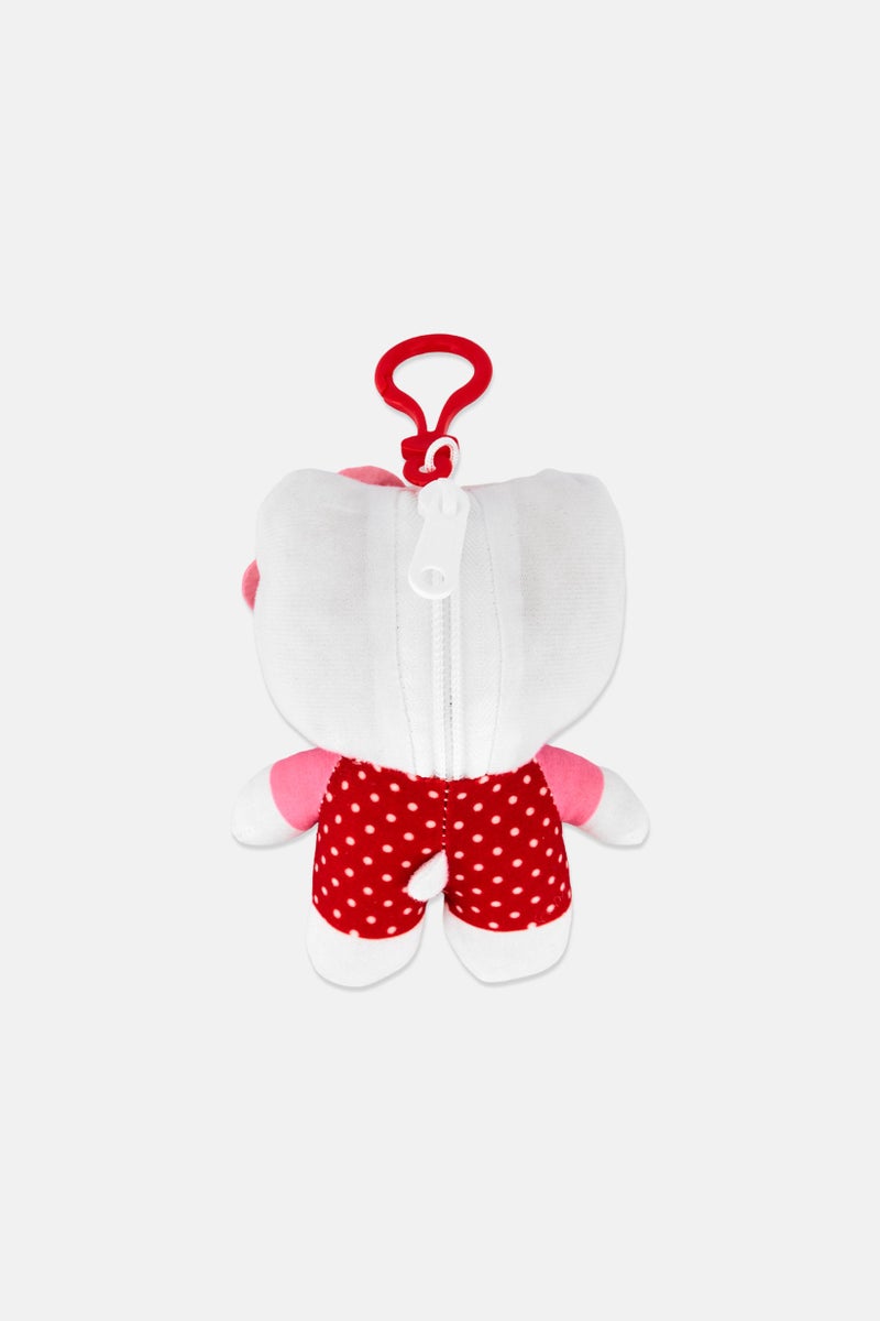 Hello Kitty Plush Zipper Pull Soft Toy - Image 2