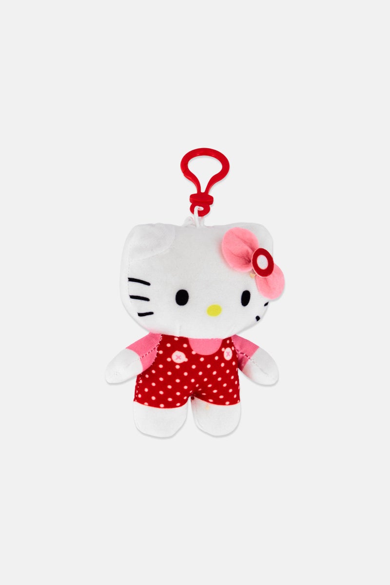 Hello Kitty Plush Zipper Pull Soft Toy - Image 1