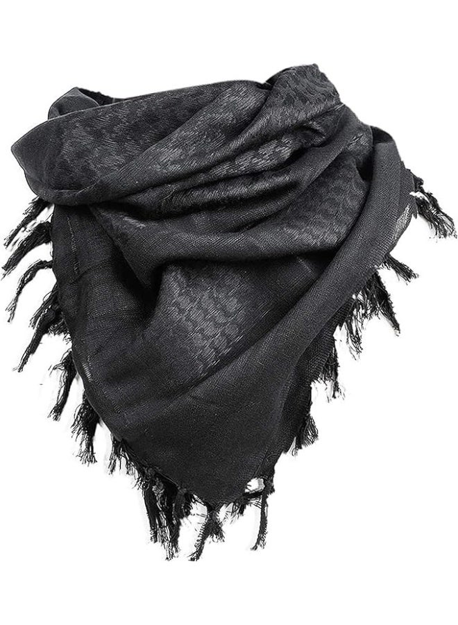 Military Shemagh Tactical Desert Scarf / 100% Cotton Keffiyeh Scarf Wrap for Men And Women - Image 5