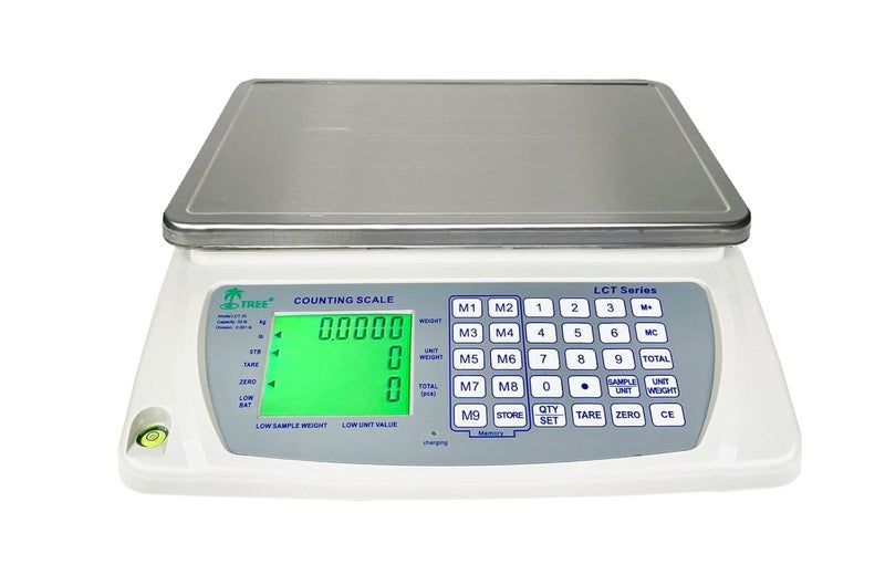 Tree LCT 16 Large Counting Scale 16 X 00005 lbs Precission Weighing Warehouse Industrial Commercial Manufacturing Counting Instrument - Image 1