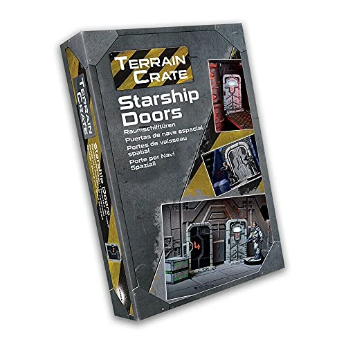 mantic Games Terrain Crate Starship Doors - Image 1