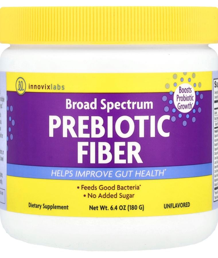 InnovixLabs Broad Spectrum Prebiotic Fiber Unflavored 6.4 oz (180 g)
