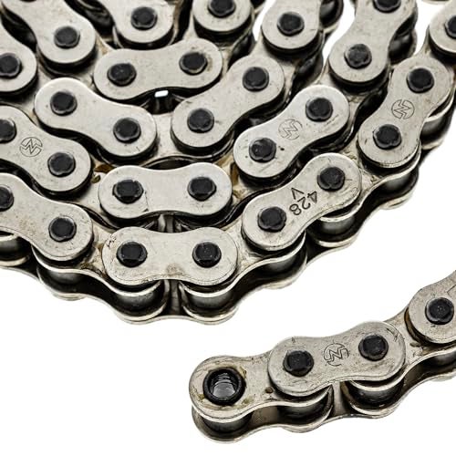 NICHE 428 Drive Chain 128 Links O-Ring with Connecting Master Link for Motorcycle ATV Dirt Bike - Image 2
