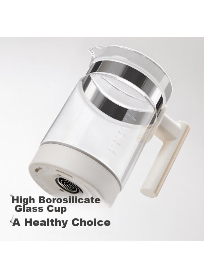 Kub Constant Temperature Hot Water Kettle, Milk Thermometer, Smart Milk Warmer, Milk Maker, Health Pot, Beige 1.5l - Image 4