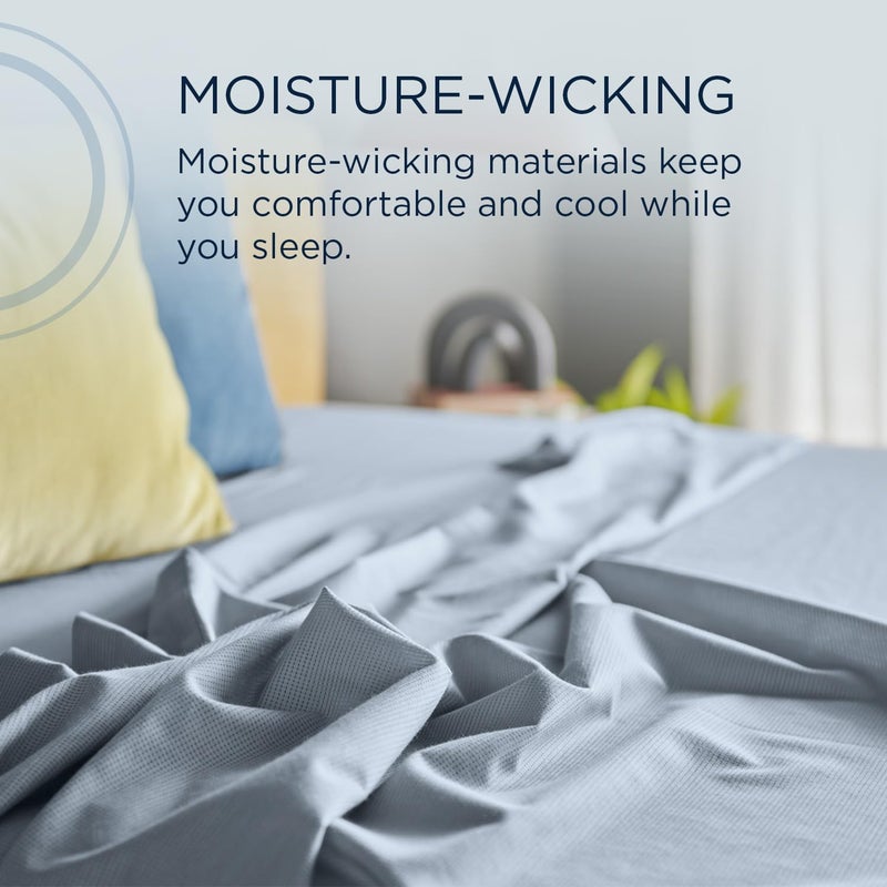 Tempur-Pedic TEMPUR ProAir Sheet Set Sleepy Blue - King - Image 4