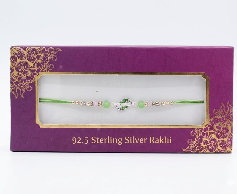 BANDHAN 925 SILVER RAKHI KHUSHBOO JEWELES - Image 1