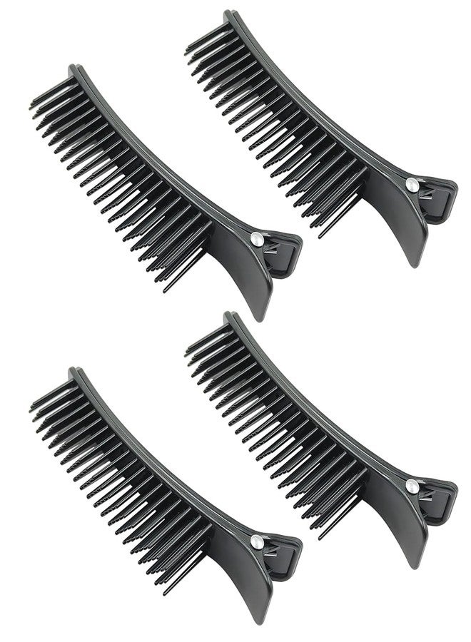 SonKu Grip Sectioning Clips for Styling, 4Pcs Grip Alligator Clips for Hair Sectioning,Styling, Haircuts, Coloring Home Salon - Image 1
