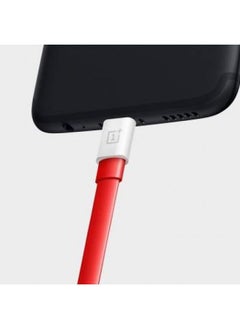 OnePlus One Warp Charge Type-C Cable 1 meter Red/White  - Image 4