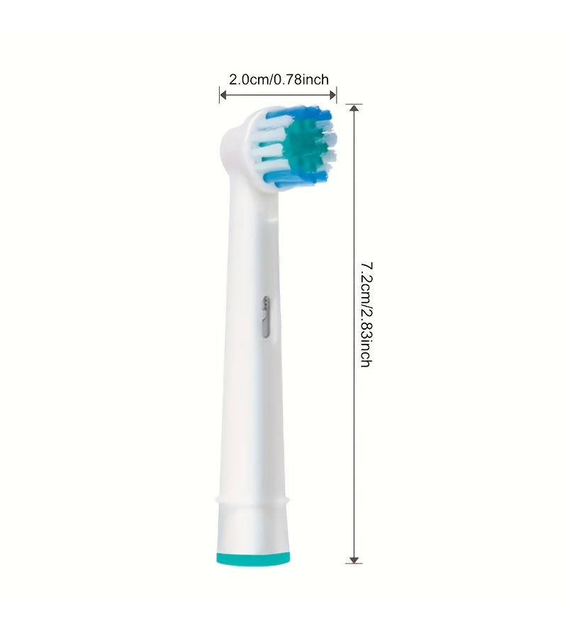 Set Of 4 Electric Toothbrush Replacement Heads Suitable For Oral B Brush Heads - Image 3