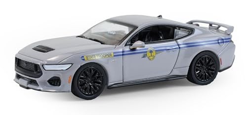 Greenlight 164 Hot Pursuit Series 47 Diecast Police Vehicles 43050F 2023 Mustang GT South Carolina Highway Patrol - Image 4