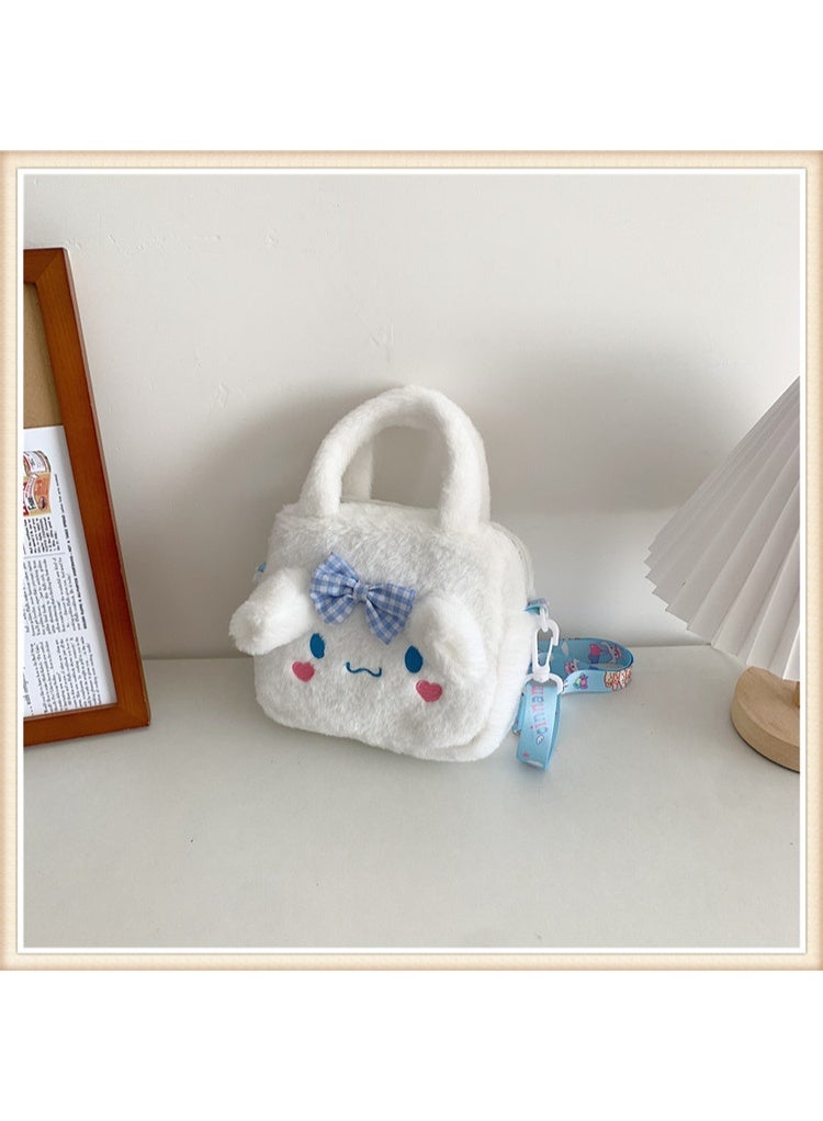 Sanrio Sanrio Plush cartoon small square bag hand-held crossbody toy bag  - Image 2